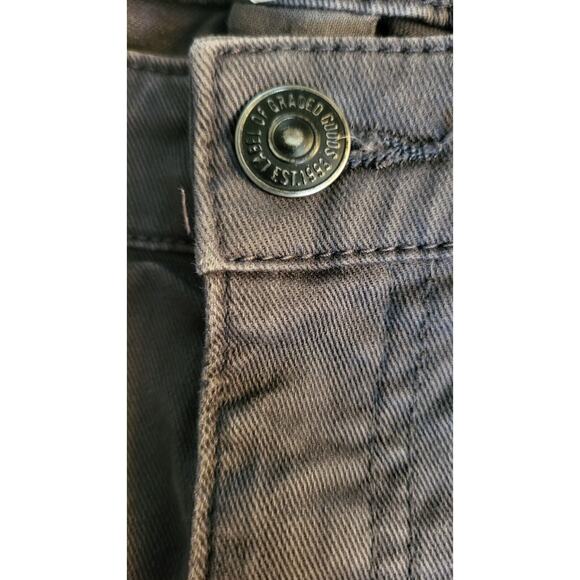 H&M Label of Graded Goods Skinny Jeans Women Size 10 Gray Denim Mid-Rise - Picture 8 of 14